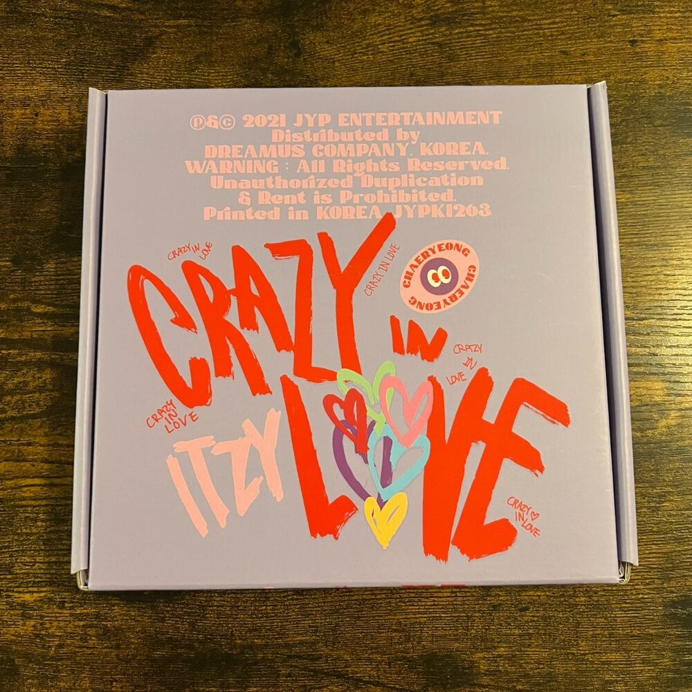ITZY VOL. 1 - CRAZY IN LOVE - CHAERYEONG ALBUM